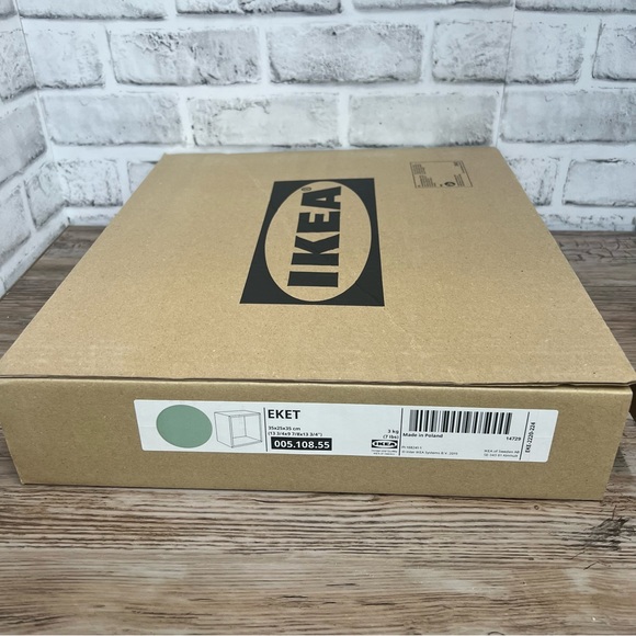 IKEA EKET Cabinet, Light Green, 13 ¾”x9 ⅞”x13 ¾" (005.108.55) NIB - Picture 3 of 6